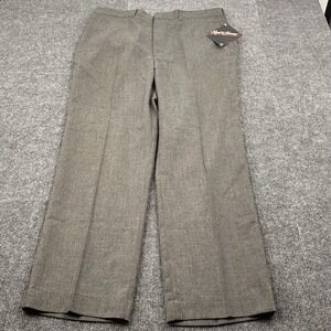 Reed St James Dress Pants Mens 36x30 Flat Front Straight Leg Grey Vintage Formal